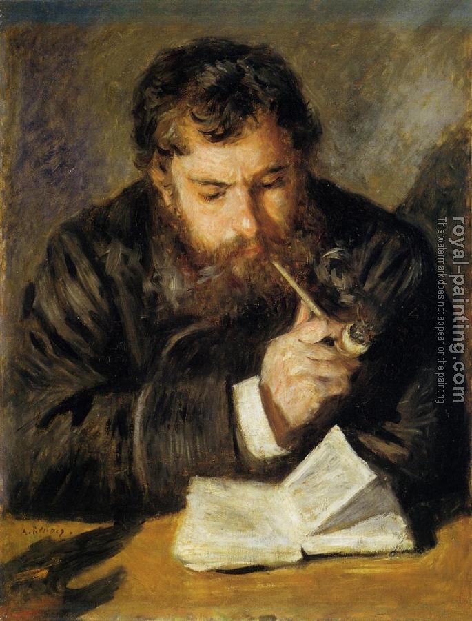 Pierre Auguste Renoir : Claude Monet, The Reader